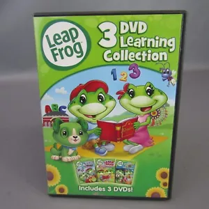 LeapFrog Learning Collection 3 dvd's (DVD, 2011, Canadian) - Picture 1 of 5