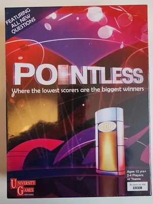 Pointless ( bbc show ) board game new and sealed 12 yrs+  2- 4 players or teams - Image 1 of 4