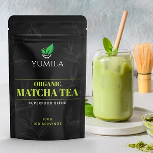 Matcha Organic green tea powder -Premium|Energy|Skin boost|Japanese|Vegan|Detox - Picture 1 of 7