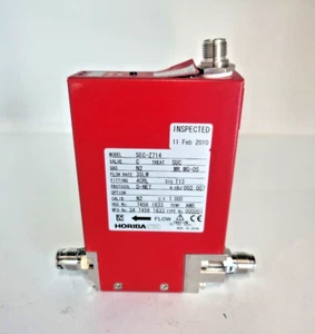 HORIBA STEC SEC-Z714 N2 3SLM MASS FLOW CONTROLLER / MFC - Picture 1 of 5