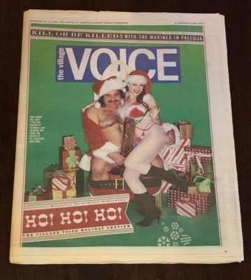 The Village Voice November 2004 Weekly Newspaper Ron Jeremy Yuletide Burlesque  - Image 1 of 4