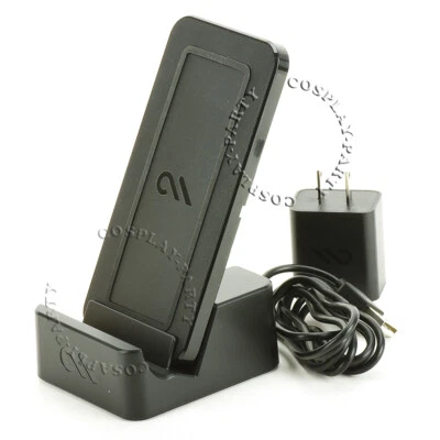 Cargador inalámbrico rápido Case Mate Power PAD con soporte para teléfono universal - negro Foto 1 de 4