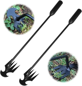 , 2024 Upgrade Weeding Artifact Uprooting Weeding Tool, 4 Teeths Dual Purpose Ma - Picture 1 of 12