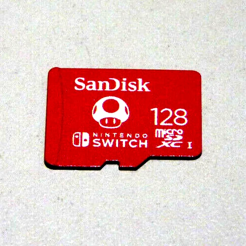 128GB SAN DISK MICRO SD CARD Memory Card Nintendo Switch XC I Sandisk - Image 1 of 1