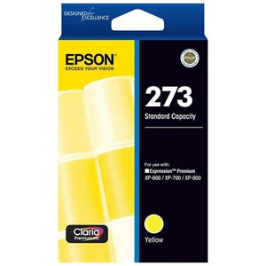 Genuine Epson T273492 (273) Yellow Ink for XP-600, XP-620, XP-700, XP-800 - Picture 1 of 1