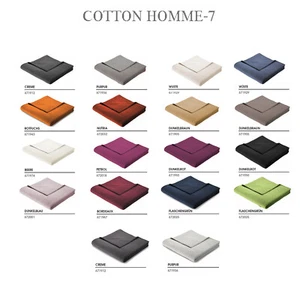 Biederlack Cotton-Home Wohndecke 150 x 200 cm Baumwollmischung Uni Farbauswahl - Bild 1 von 20
