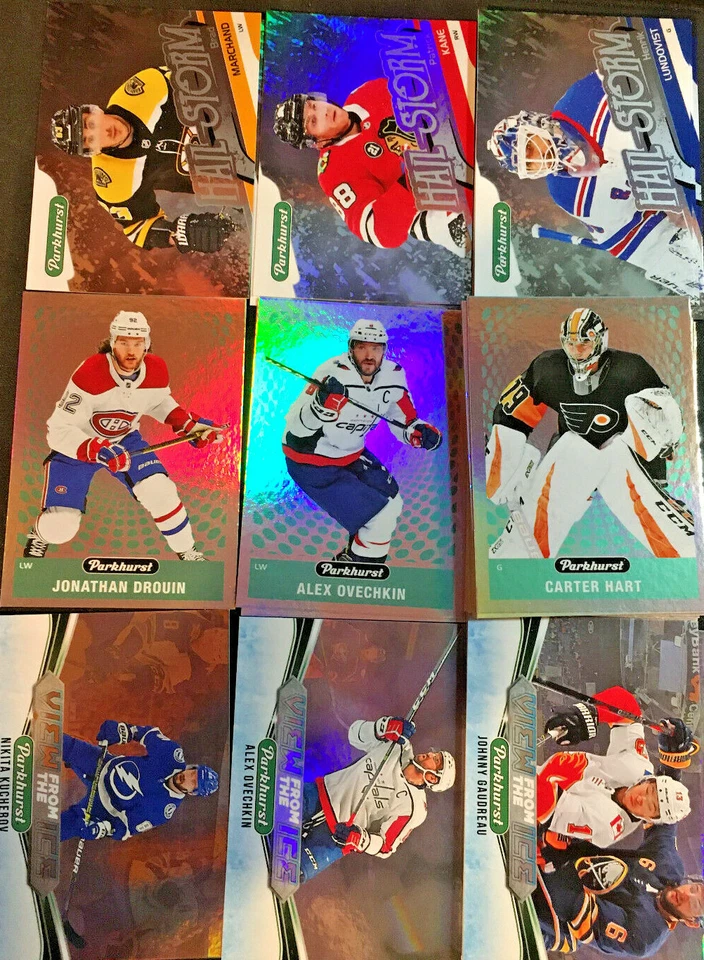 2019-20 PARKHURST HOCKEY INSERTS HAIL STORM PARKIES ICE (YOU PICK YOUR CARDS) - Image 1 of 1