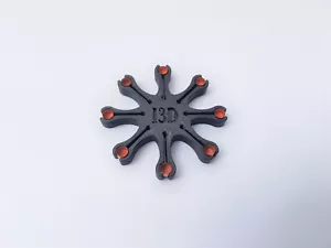 Etoile porte amorces 8 branches pour revolver poudre noire - Picture 1 of 3