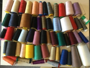 Bundle 60 Assorted Colours Sizes Extra Large / Large / Medium Sewing Threads - Picture 1 of 5