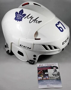 MAX PACIORETTY SIGNED FULL-SIZE TORONTO MAPLE LEAFS HELMET FS AUTOGRAPH +JSA COA - Picture 1 of 3