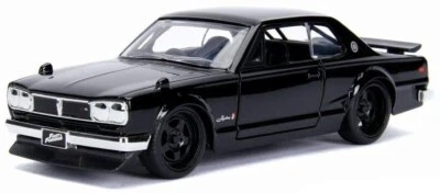 JADA TOYS - NISSAN Skyline 2000 GT-R VELOCE E FURIOSA 1971 Nero - 1/32 - JAD9... - Immagine 1 di 2