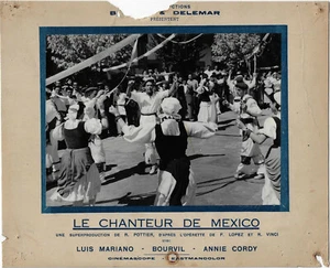 Originale Photo FRANCE Cinéma  Chanteur de Mexico c1956 Mariano Bourvil Cordy  4 - Picture 1 of 1