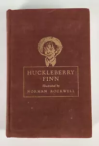 Huckleberry Finn Heritage Press illustriert von Norman Rockwell 1940 Hardcover - Bild 1 von 8