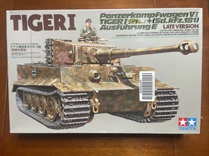 Tiger I Panzerkampfwagen VI SdKfz 181 E escala 1/35 Tamiya kit sin montar #35146 - Imagen 1 de 11