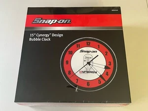Snap On 15" Cynergy Design Bubble Clock - BRAND NEW, SEALED - Picture 1 of 5