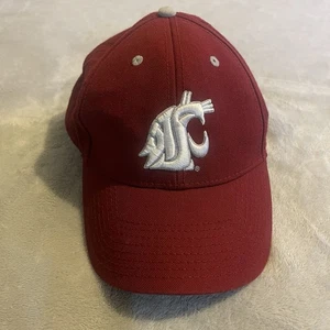 Vintage WSU Cougars Mütze Herren 7 1/8 rot The Game Pro Baseball Cap NCAA bestickt - Bild 1 von 11