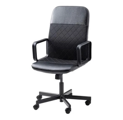 Silla Giratoria IKEA RENBERGET Bomstad Negra 503.322.38 - NUEVA EN CAJA Foto 1 de 3