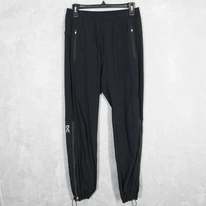 On Cloud Running Mens Small Pants Joggers Black Activewear Pockets Lightweight - Picture 1 of 10
