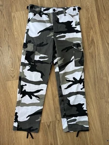 "JR. GI." BDU PANTS by ROTHCO Size 14 Kids Camo Pants Green - Picture 1 of 5