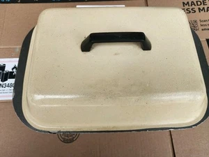 KF Kitchen Fair Cast Aluminum Roaster Dutch Oven Cookware with Lid Rectangle - Picture 1 of 12