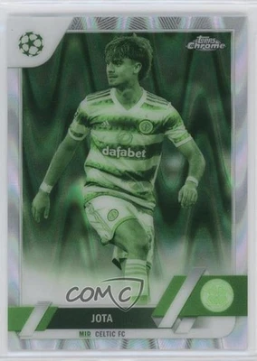 2022 Chrome UEFA Club Competitions Night Vision RayWave Refractor /225 Jota #17 - Image 1 of 2