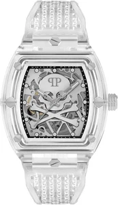 Philipp Plein The Skeleton Crystal PWPTA0524 Mechanische Herrenuhr - Bild 1 von 5