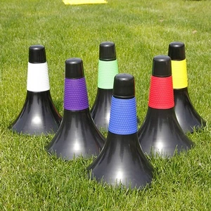 Easily Visible Colored Cones for Setting Boundaries and Lines on the Court - Zdjęcie 1 z 23