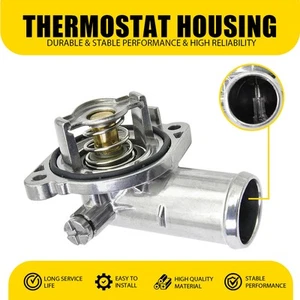 Engine Thermostat Housing Fits 2012-2015 Ram C/V 3.6L 2014-21 Jeep Cherokee 3.2L - Picture 1 of 19