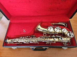 Sax Alto Ida Maria Grassi,Vintage Anni 70 In Ottime Condizioni. Affare! - Foto 1 di 15