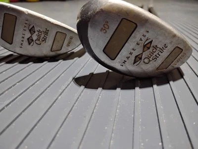 Golf Clubs: Set Of 2 Quick Strike. Snake Eyes. 30' 26' - Image 1 of 4