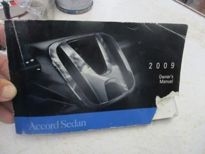 2009 Accord Sedan Owner's Manual in Case - Picture 1 of 5