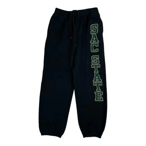 Vintage Sacramento State Hornets Jogginghose Gr. L Fleece schwarz NCAA Jansport - Bild 1 von 8