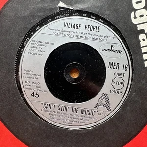 Village People – Can't Stop The Music - Vinyl 7" Single 45 UK - VG - Picture 1 of 2