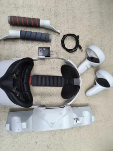 Meta Quest 2 VR 64GB Charging port issue PARTS SEE PICS!!! - Picture 1 of 16