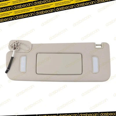 Left Driver Side Sun Visor w/ Light For Cadillac Chevrolet GMC Yukon 2007-2014 Foto 1 de 4