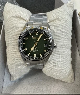 New Seiko Prospex Alpanist Stainless Steel Green Dial Men's Watch SPB155 JAPAN Foto 1 de 4