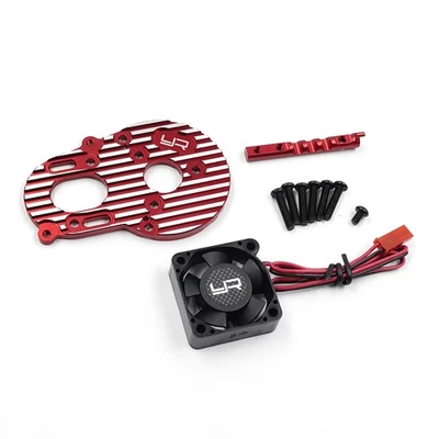 NEW Yeah Racing KYFZ-025RD Alum Multi Angle Motor Mount Plate w/ Fan : Fazer D2 - Image 1 of 4