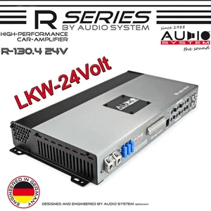 LKW Verstärker Audio System R130.4 24V R-Series 4-Kanal A/B Class 4x 230 WRMS 2Ω - Bild 1 von 16