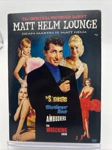 The Original Swinger Agent Matt Helm Lounge Dean Martin 4-Movie DVD Box Set 2005 - Bild 1 von 4