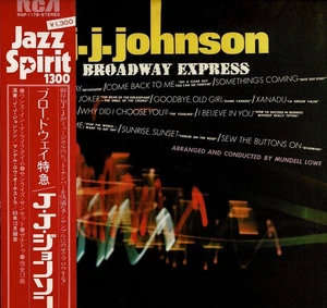 J.J. Johnson Broadway Express RCA RGP-1178 OBI JAPAN VINYL LP JAZZ - Picture 1 of 5