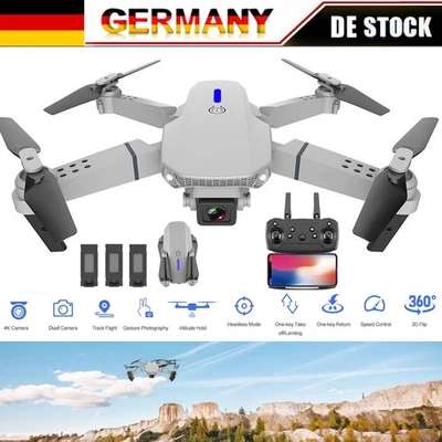 Mini Klein WiFi FPV Drohne Mit 4K-HD Kamera Selfie RC Quadrocopter Drone Outdoor - Bild 1 von 4
