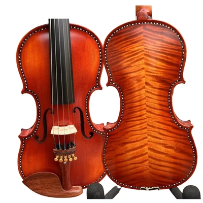 5 String SONG Mastr Viola 15".Spurce top,Flamed Maple Back, inlay shell#15978 - Image 1 of 4