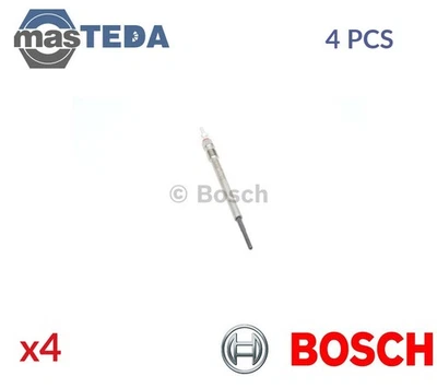 0 250 403 011 ENGINE GLOW PLUGS BOSCH 4PCS NEW OE REPLACEMENT - Image 1 of 4