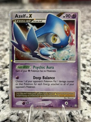 2008 Pokemon Legends Awakened Rare Holo: Azelf Lv. X 140/146 - Image 1 of 2