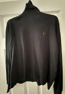 Ralph Lauren Sport Turtle Neck Woman Black L - $29.91 - Picture 1 of 2