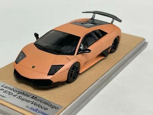 1/43 Looksmart Lamborghini Murcielago LP-670-4 SV Pesca Opaca Small Nero SV - Foto 1 di 11