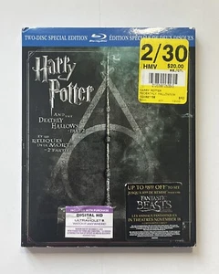 Harry Potter And The Deathly Hallows Part 2 (Blu-Ray/DVD Movie) Tested & Working - Picture 1 of 6