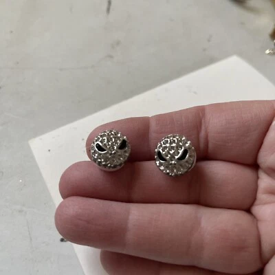 Tim Burtons The Nightmare Before Christmas Jack skellington face Pierced Earring - Image 1 of 3