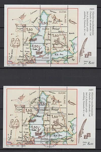 Finlande 1985 2 feuillets 8 timbres neufs et oblitérés Finlandia 88 (I) /T773 - Imagen 1 de 1