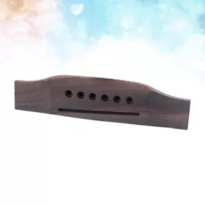 6 Saiten Gitarre Bass Brücke Akustikgitarre Brücke E-Bass Brücke - Bild 1 von 11